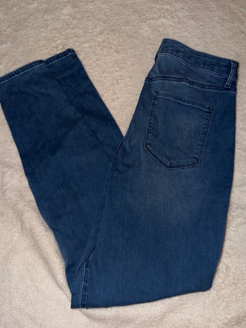 Talbots Dark Blue Straight-Leg Jeans